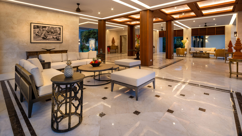 Villa Kailasha - living room